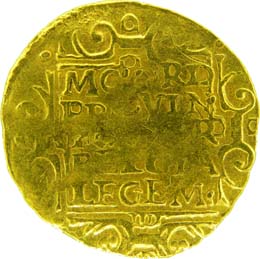 Ducat 1647 legem front